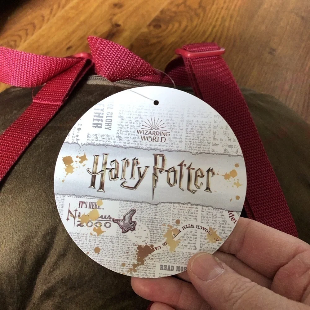 Harry Potter character plush bookbag